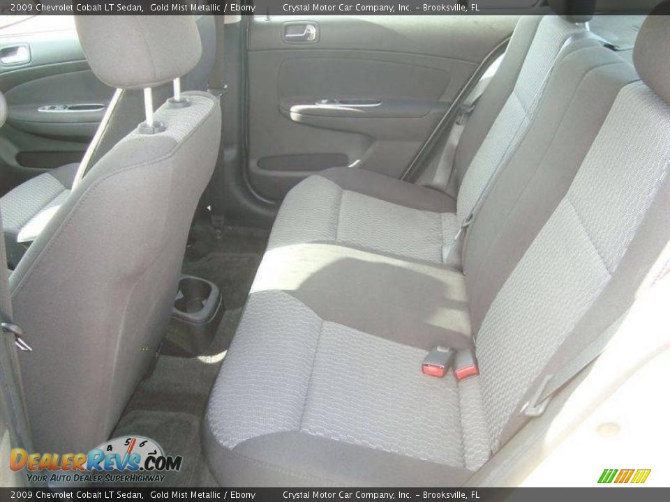 2009 Chevrolet Cobalt LT Sedan Gold Mist Metallic / Ebony Photo #5