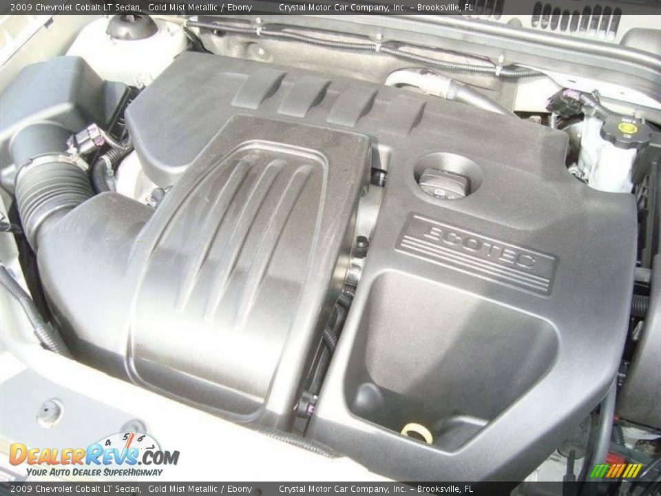 2009 Chevrolet Cobalt LT Sedan Gold Mist Metallic / Ebony Photo #15