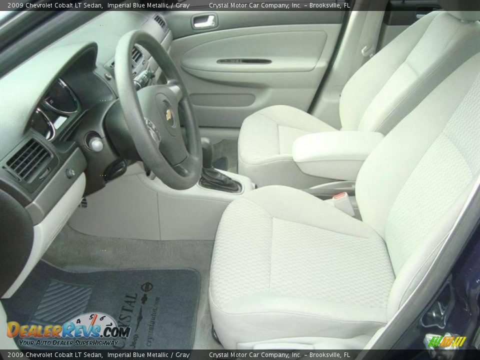 2009 Chevrolet Cobalt LT Sedan Imperial Blue Metallic / Gray Photo #4
