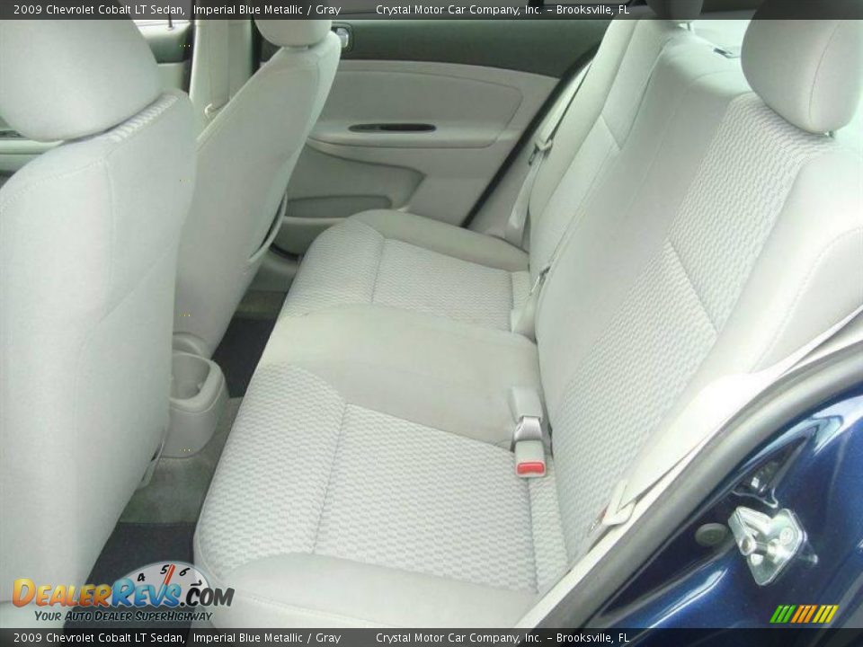 2009 Chevrolet Cobalt LT Sedan Imperial Blue Metallic / Gray Photo #5