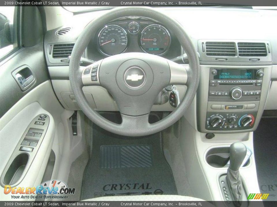 2009 Chevrolet Cobalt LT Sedan Imperial Blue Metallic / Gray Photo #6