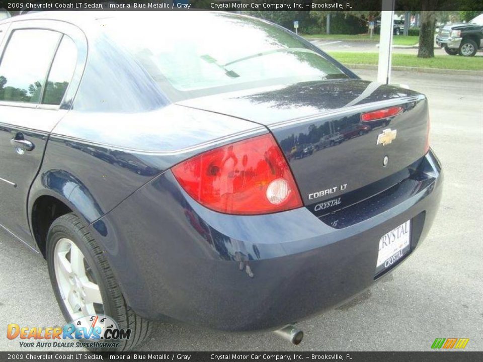 2009 Chevrolet Cobalt LT Sedan Imperial Blue Metallic / Gray Photo #7