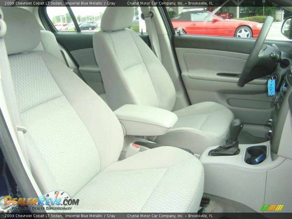 2009 Chevrolet Cobalt LT Sedan Imperial Blue Metallic / Gray Photo #11