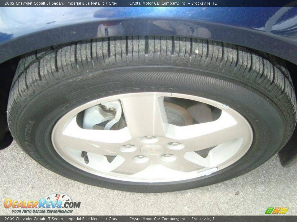 2009 Chevrolet Cobalt LT Sedan Imperial Blue Metallic / Gray Photo #13