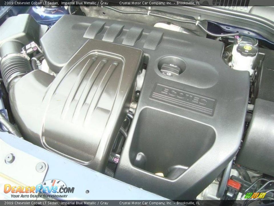 2009 Chevrolet Cobalt LT Sedan Imperial Blue Metallic / Gray Photo #15