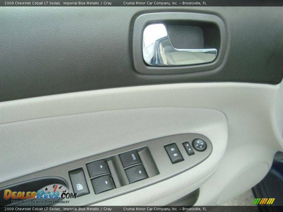 2009 Chevrolet Cobalt LT Sedan Imperial Blue Metallic / Gray Photo #16