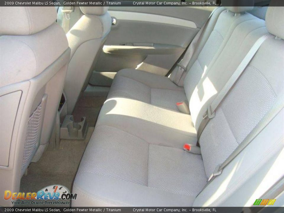 2009 Chevrolet Malibu LS Sedan Golden Pewter Metallic / Titanium Photo #5