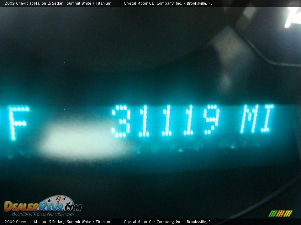 2009 Chevrolet Malibu LS Sedan Summit White / Titanium Photo #17
