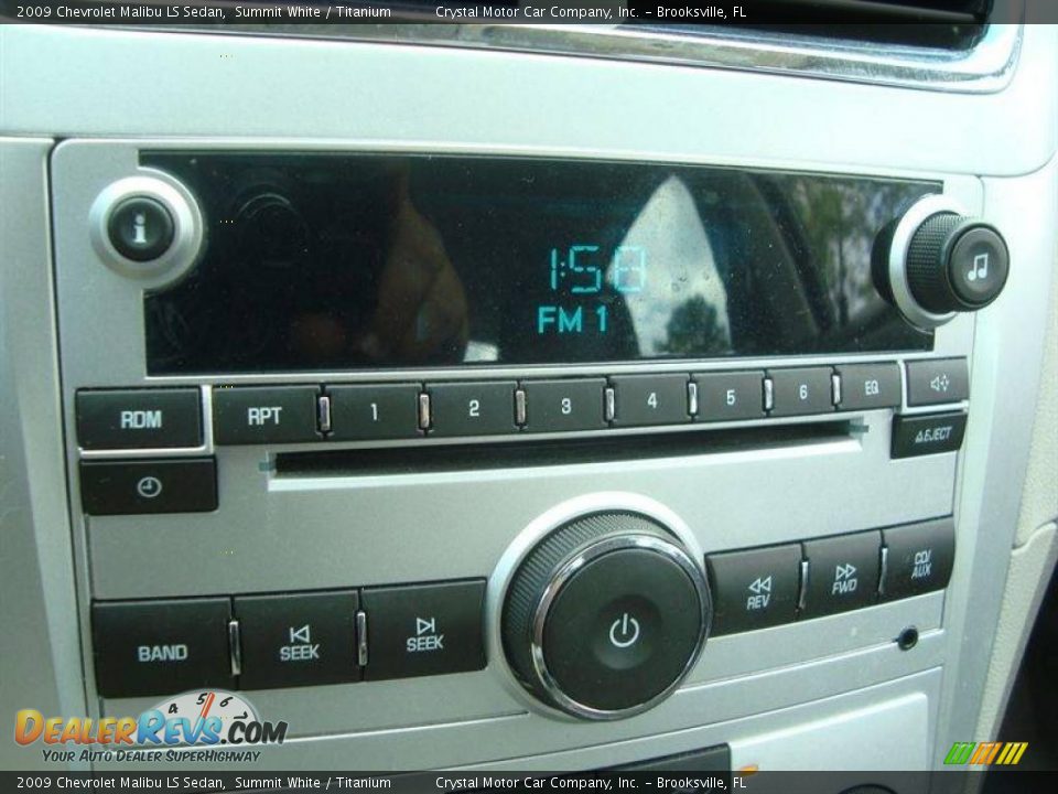 2009 Chevrolet Malibu LS Sedan Summit White / Titanium Photo #18