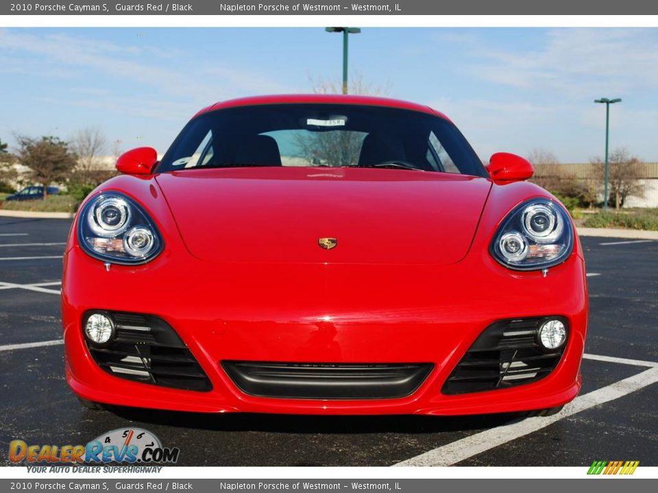 2010 Porsche Cayman S Guards Red / Black Photo #2