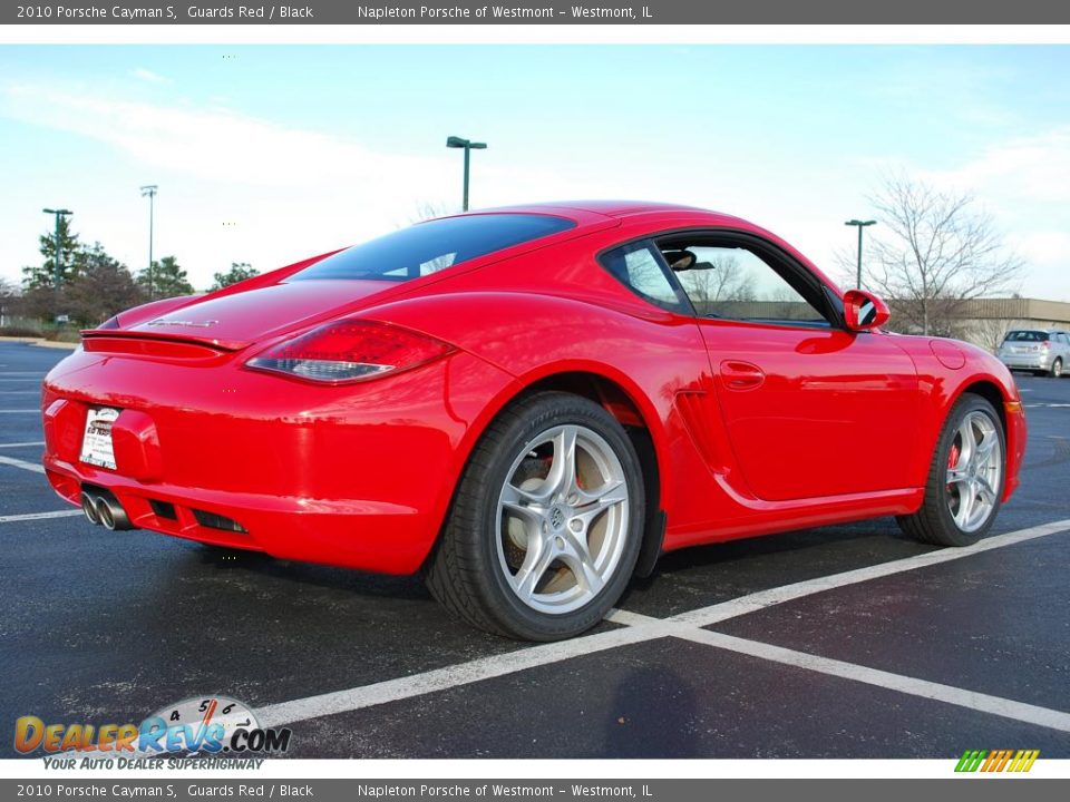 2010 Porsche Cayman S Guards Red / Black Photo #5