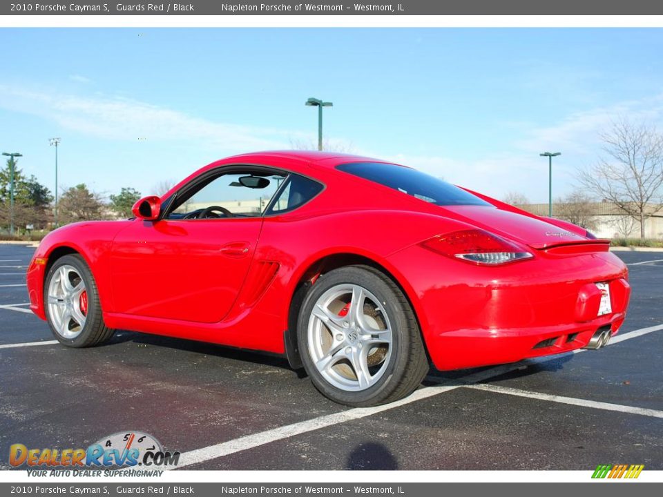 2010 Porsche Cayman S Guards Red / Black Photo #7