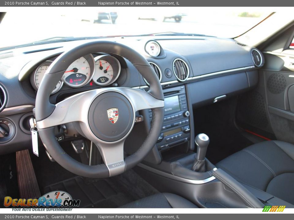 2010 Porsche Cayman S Guards Red / Black Photo #10
