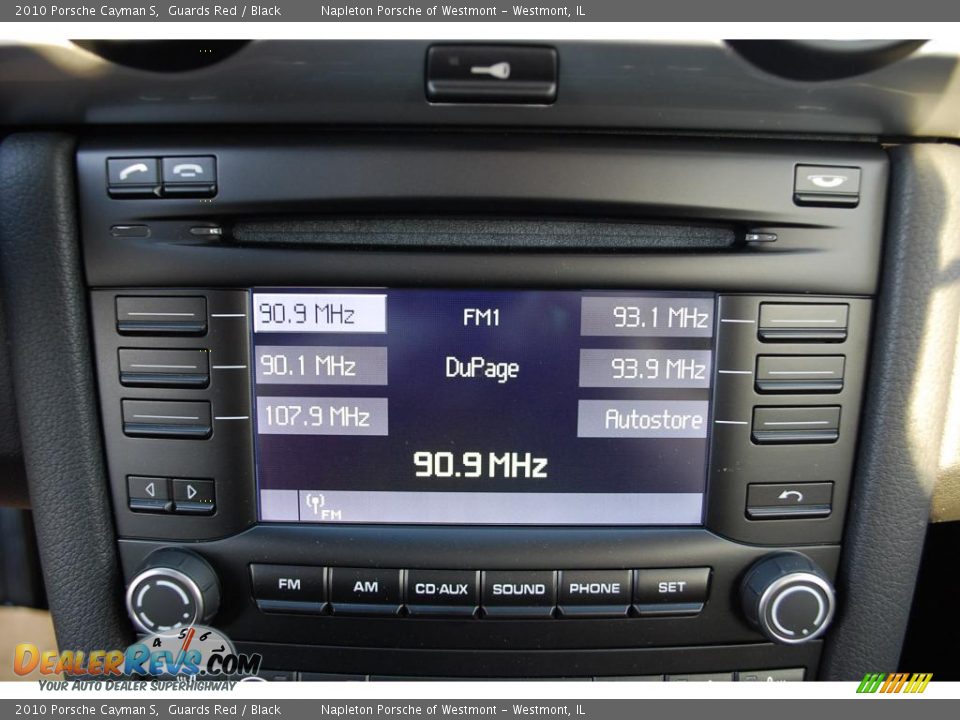 2010 Porsche Cayman S Guards Red / Black Photo #13