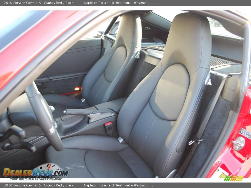 2010 Porsche Cayman S Guards Red / Black Photo #15