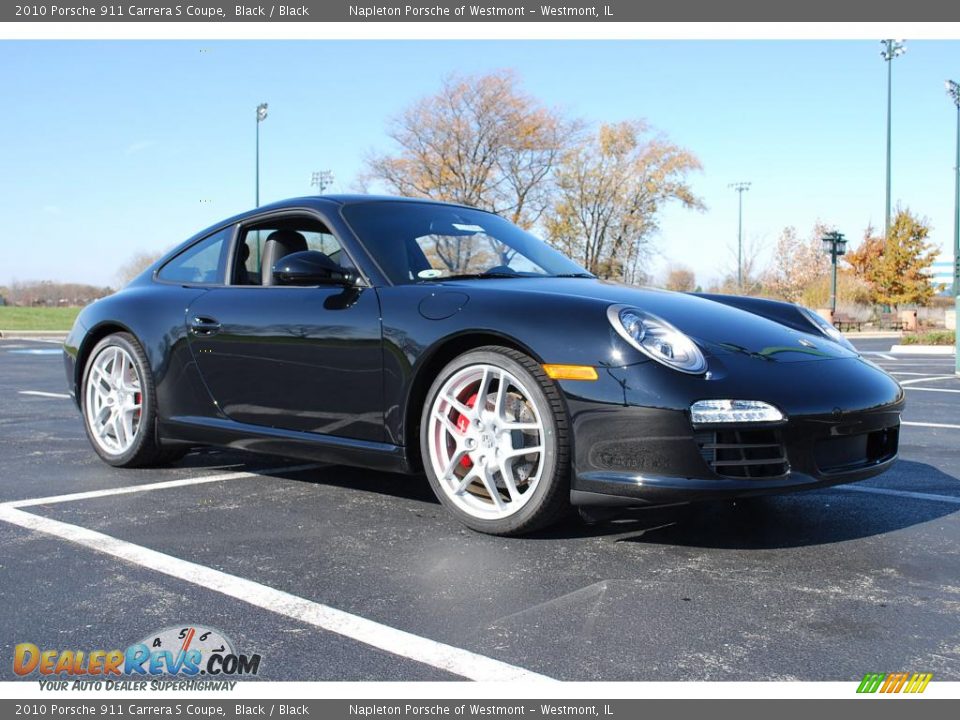 2010 Porsche 911 Carrera S Coupe Black / Black Photo #3