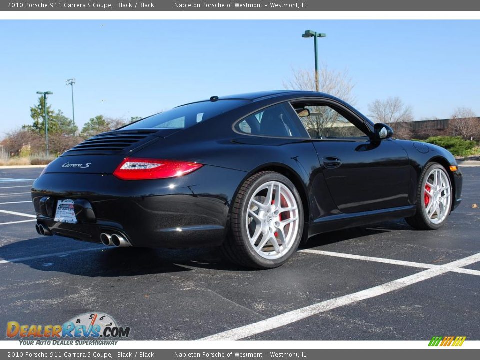 2010 Porsche 911 Carrera S Coupe Black / Black Photo #5