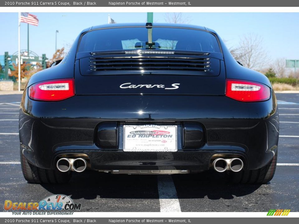2010 Porsche 911 Carrera S Coupe Black / Black Photo #6