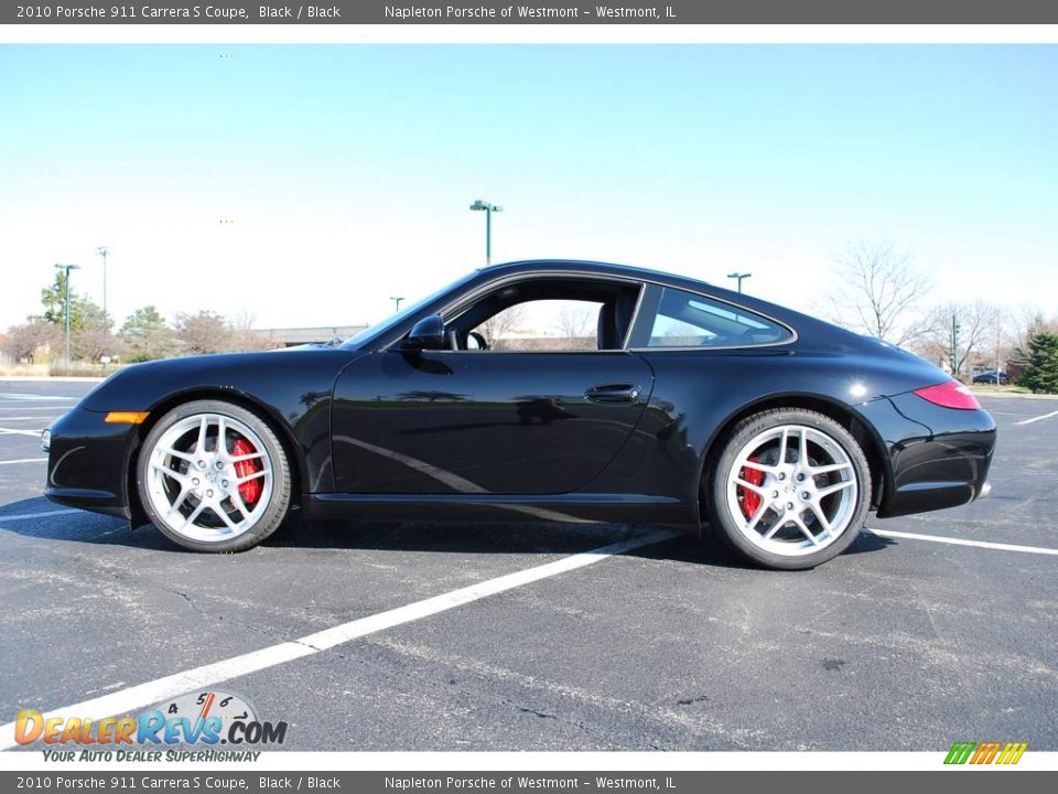 2010 Porsche 911 Carrera S Coupe Black / Black Photo #8