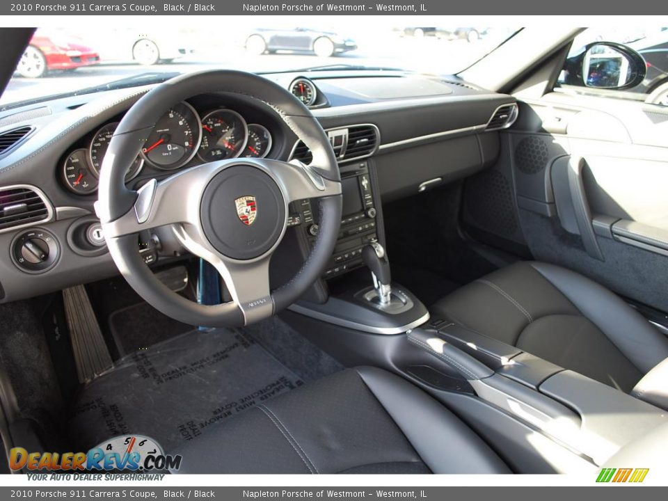 2010 Porsche 911 Carrera S Coupe Black / Black Photo #10