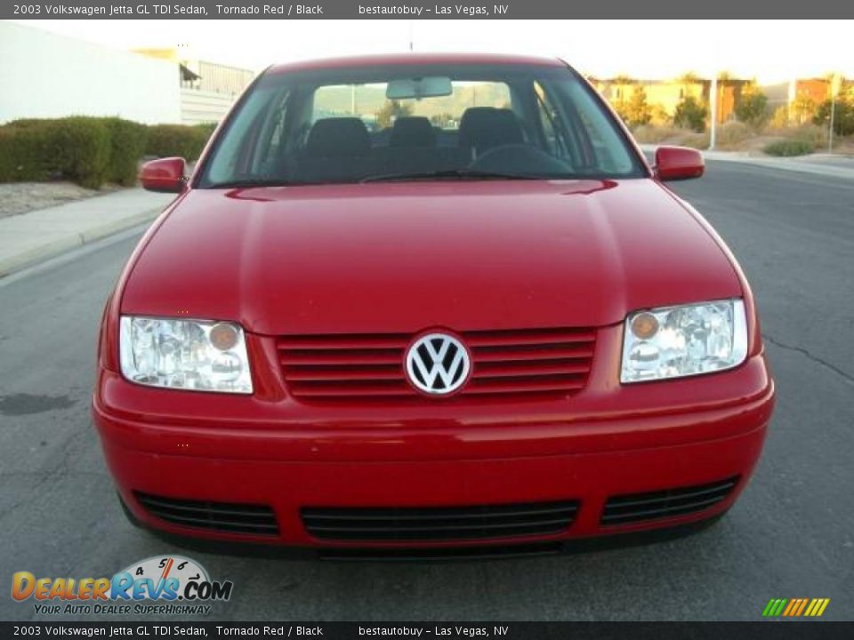 2003 Volkswagen Jetta GL TDI Sedan Tornado Red / Black Photo #4
