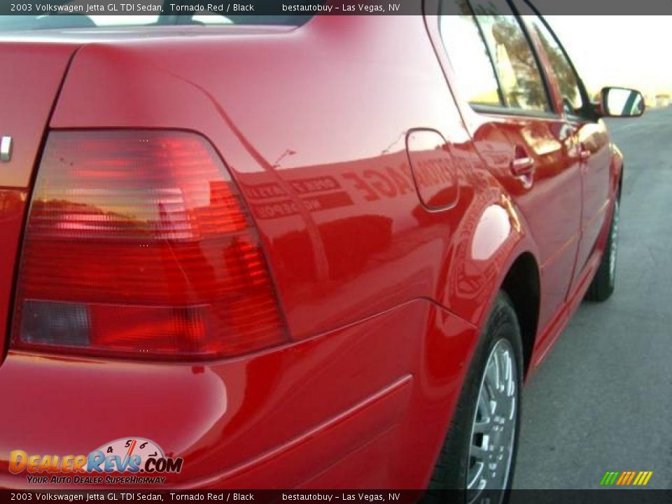 2003 Volkswagen Jetta GL TDI Sedan Tornado Red / Black Photo #16
