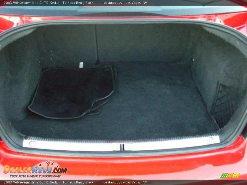 2003 Volkswagen Jetta GL TDI Sedan Tornado Red / Black Photo #23