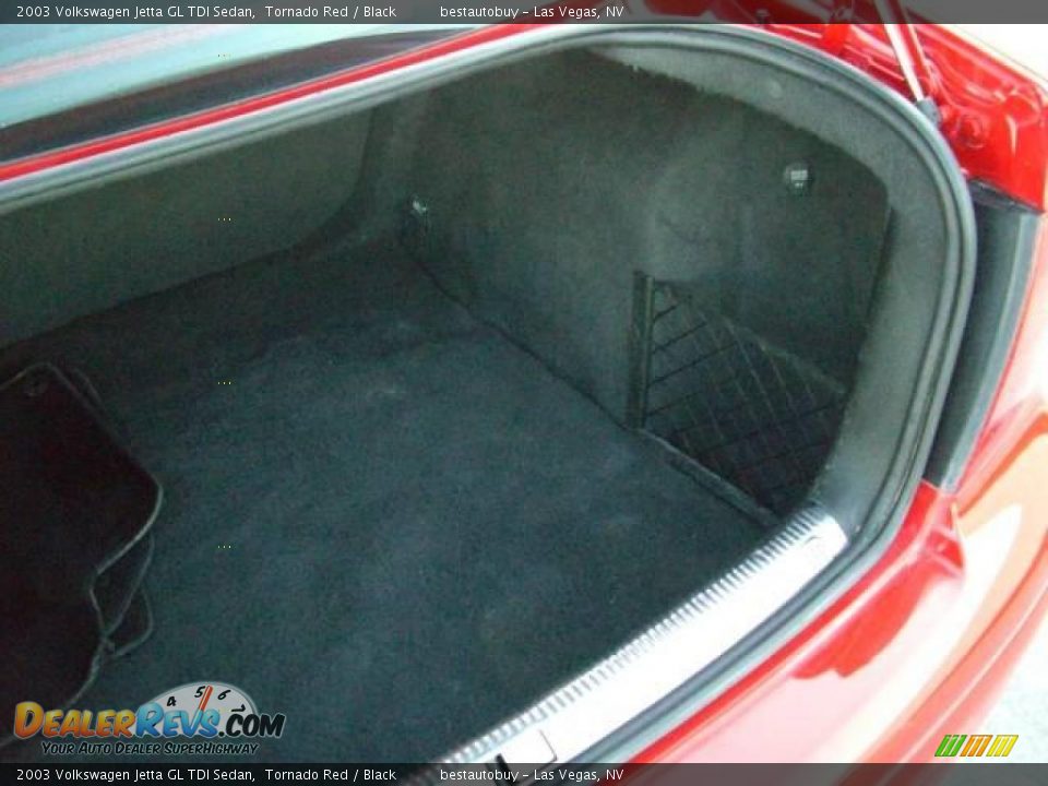 2003 Volkswagen Jetta GL TDI Sedan Tornado Red / Black Photo #24