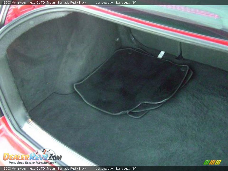 2003 Volkswagen Jetta GL TDI Sedan Tornado Red / Black Photo #25