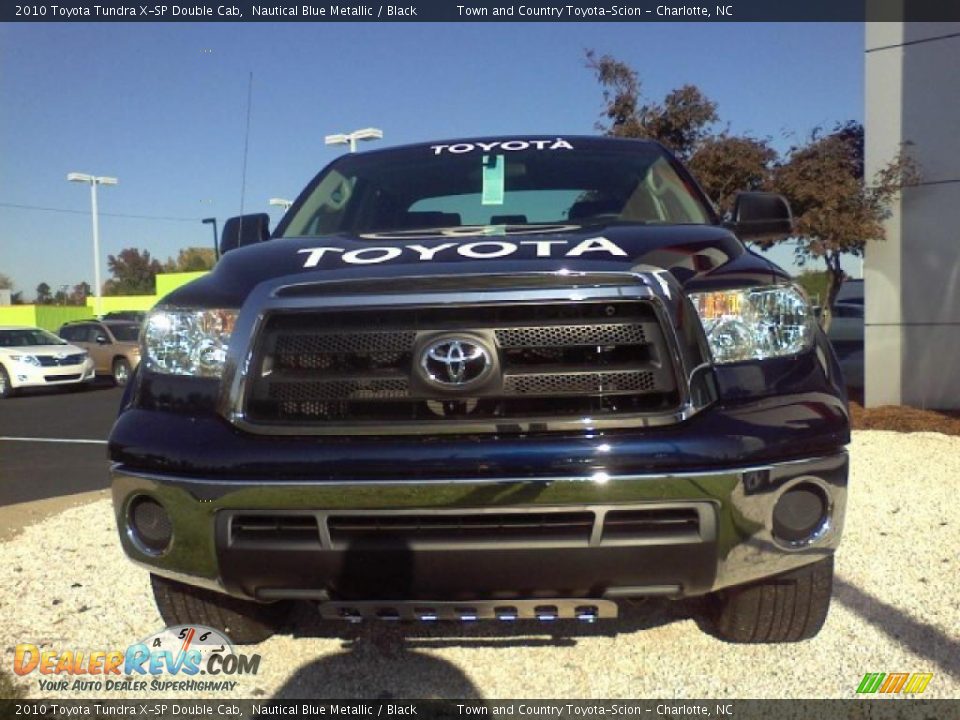 2010 Toyota Tundra X-SP Double Cab Nautical Blue Metallic / Black Photo #2