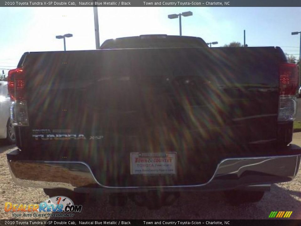 2010 Toyota Tundra X-SP Double Cab Nautical Blue Metallic / Black Photo #4
