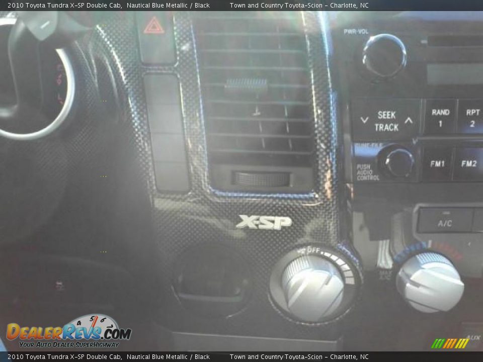2010 Toyota Tundra X-SP Double Cab Nautical Blue Metallic / Black Photo #8