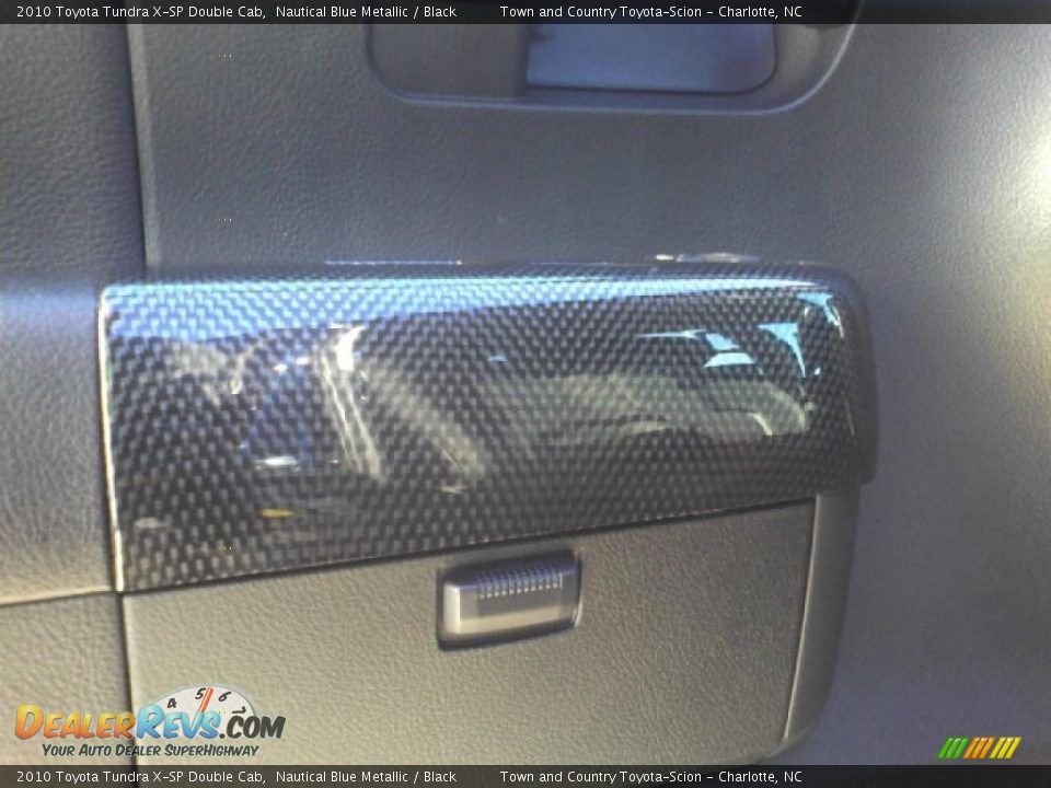 2010 Toyota Tundra X-SP Double Cab Nautical Blue Metallic / Black Photo #11