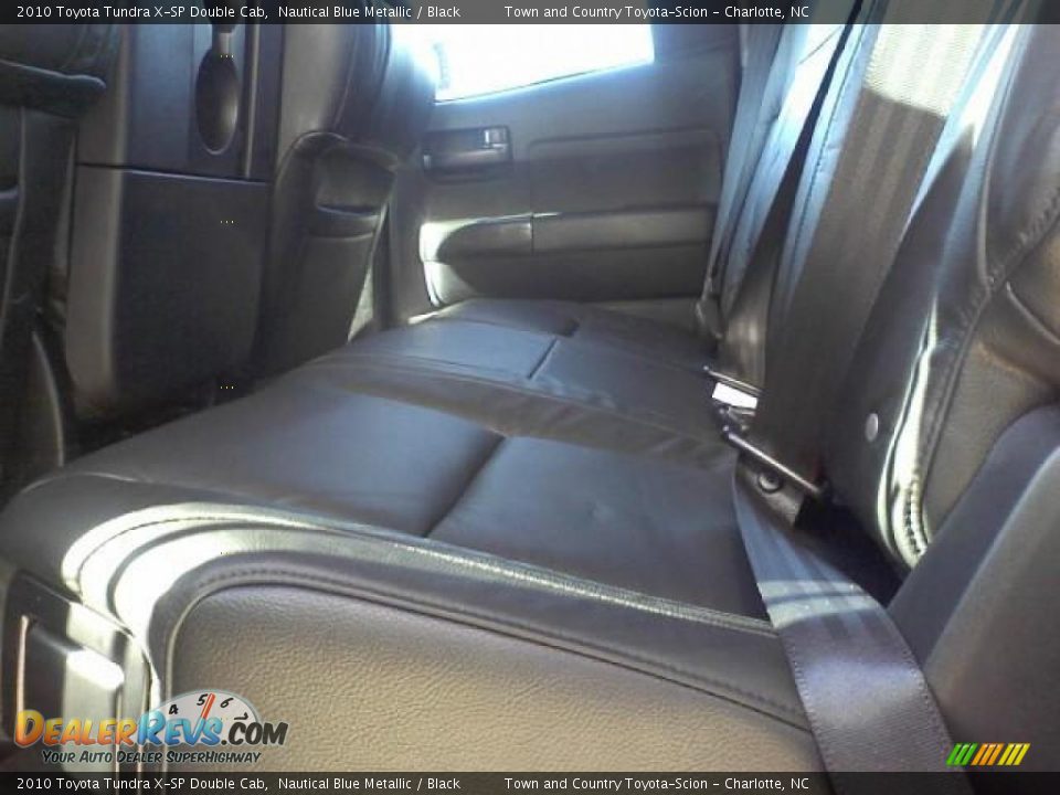 2010 Toyota Tundra X-SP Double Cab Nautical Blue Metallic / Black Photo #13