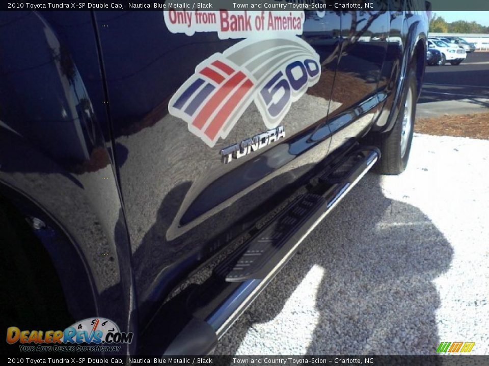 2010 Toyota Tundra X-SP Double Cab Nautical Blue Metallic / Black Photo #18
