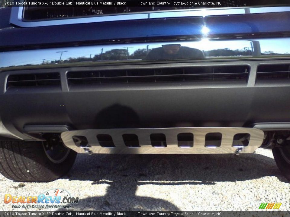 2010 Toyota Tundra X-SP Double Cab Nautical Blue Metallic / Black Photo #20