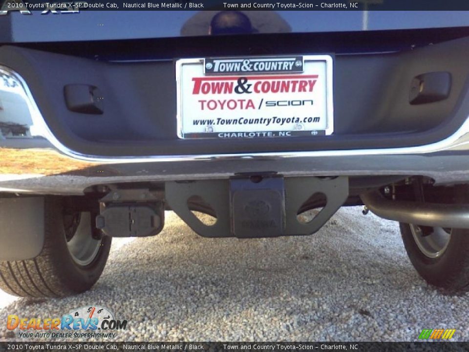 2010 Toyota Tundra X-SP Double Cab Nautical Blue Metallic / Black Photo #23