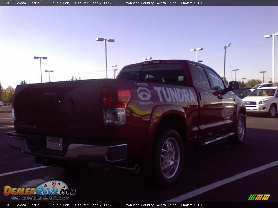 2010 Toyota Tundra X-SP Double Cab Salsa Red Pearl / Black Photo #3