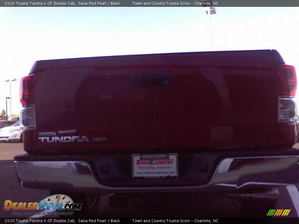 2010 Toyota Tundra X-SP Double Cab Salsa Red Pearl / Black Photo #4