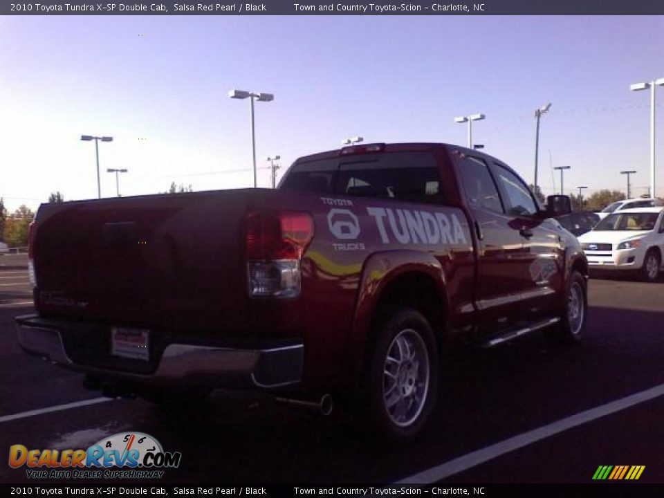 2010 Toyota Tundra X-SP Double Cab Salsa Red Pearl / Black Photo #7