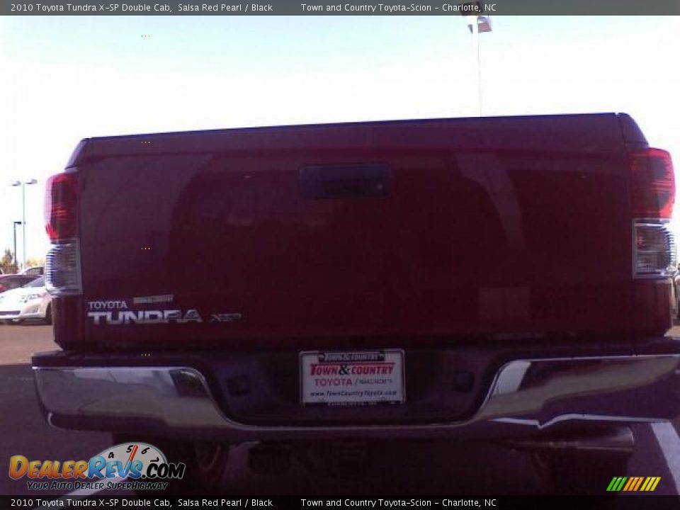 2010 Toyota Tundra X-SP Double Cab Salsa Red Pearl / Black Photo #8