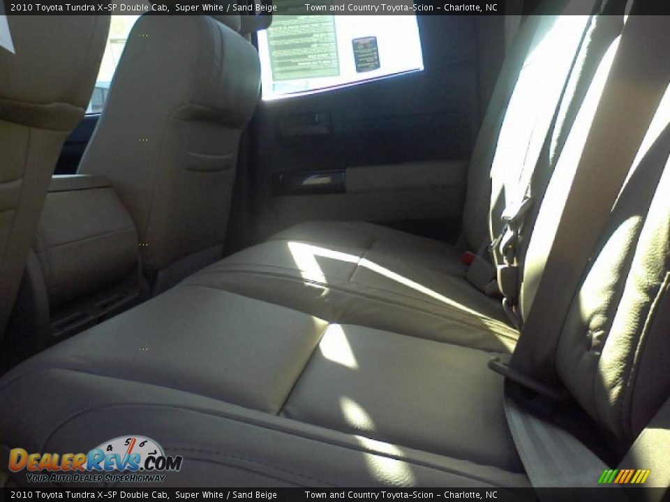 2010 Toyota Tundra X-SP Double Cab Super White / Sand Beige Photo #18