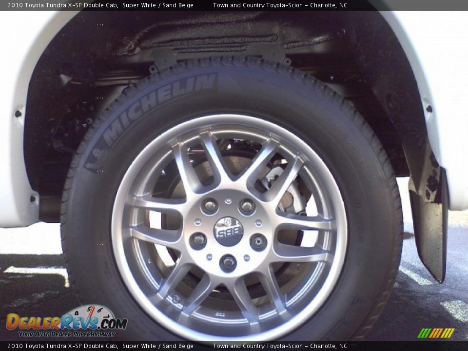 2010 Toyota Tundra X-SP Double Cab Super White / Sand Beige Photo #19