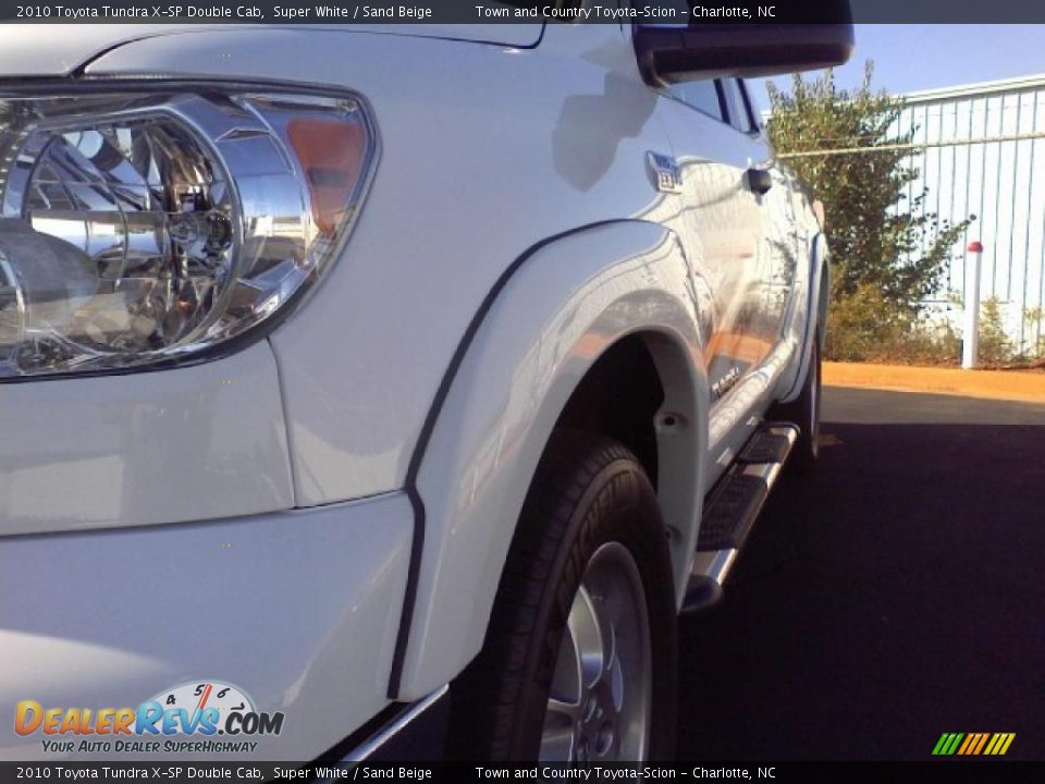 2010 Toyota Tundra X-SP Double Cab Super White / Sand Beige Photo #23