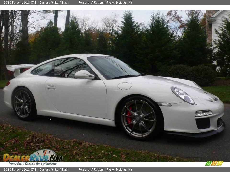 2010 Porsche 911 GT3 Carrara White / Black Photo #8