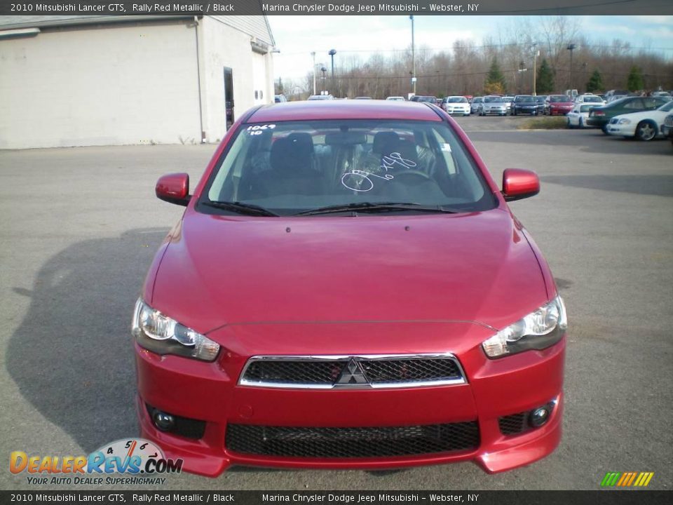 2010 Mitsubishi Lancer GTS Rally Red Metallic / Black Photo #13