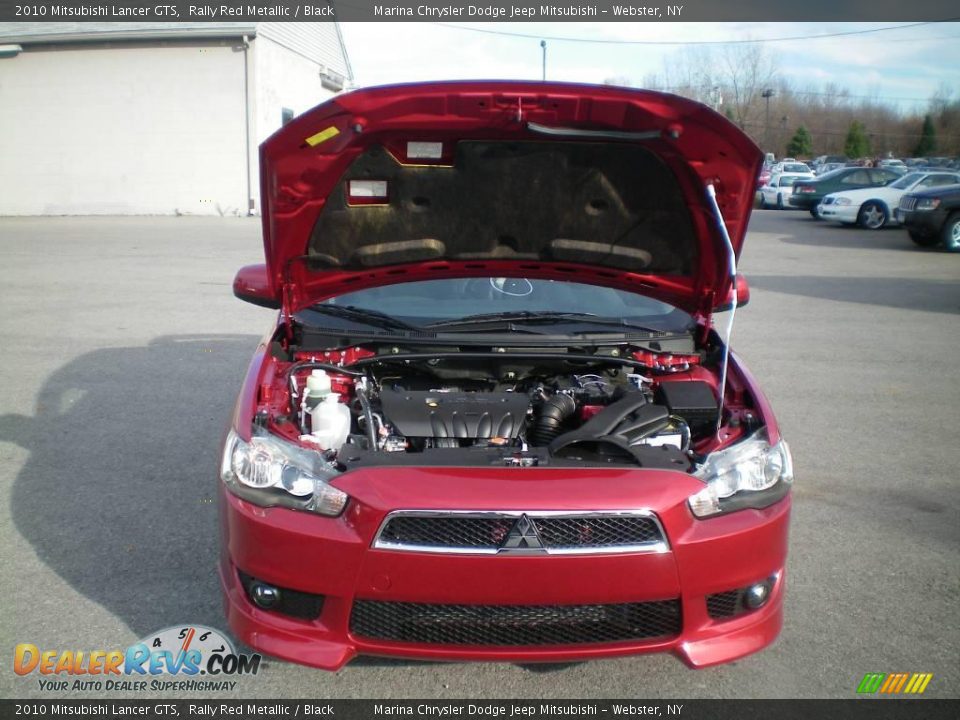 2010 Mitsubishi Lancer GTS Rally Red Metallic / Black Photo #14