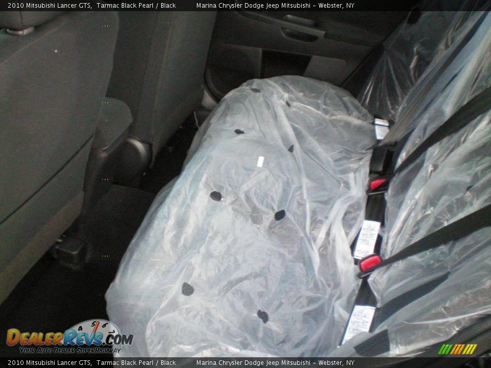 2010 Mitsubishi Lancer GTS Tarmac Black Pearl / Black Photo #3