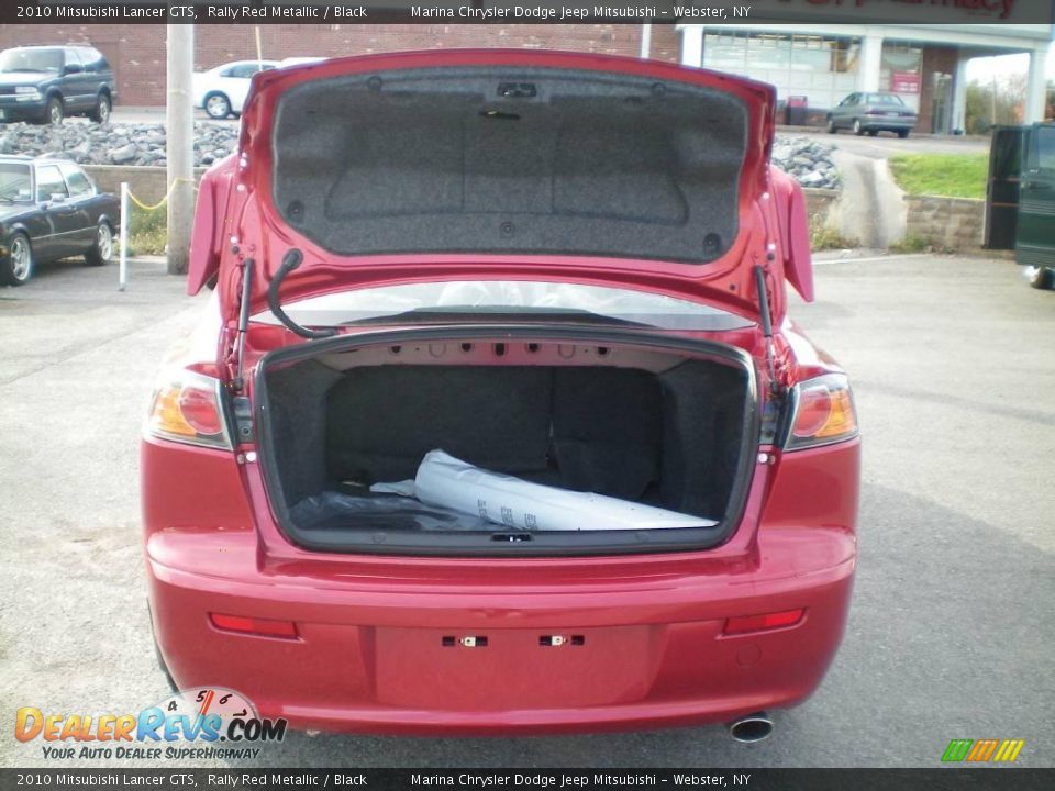 2010 Mitsubishi Lancer GTS Rally Red Metallic / Black Photo #18