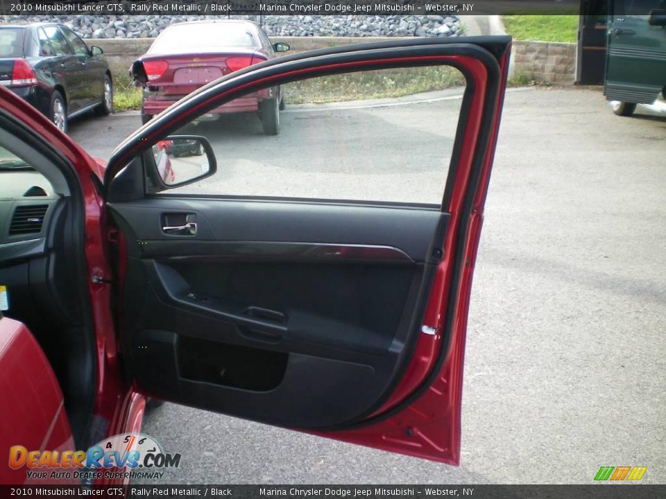 2010 Mitsubishi Lancer GTS Rally Red Metallic / Black Photo #21